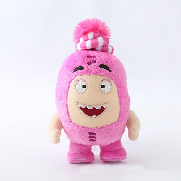 7pcs/set Oddbods Fuse Slick Bubbles Zee Pogo Jeff Newt Plush Toys Doll Kids Gift